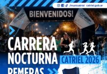 Catriel se prepara para una gran fiesta del running
