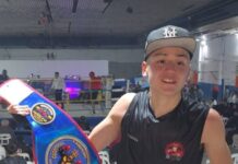 El boxeo catrielense celebró a lo grande: Cisterna se consagró tricampeón en Allen