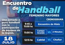 El handball femenino tendrá una gran jornada en Catriel