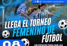 Catriel se prepara para recibir un nuevo torneo de fútbol femenino el próximo 8 de noviembre Catriel se prepara para recibir un nuevo torneo de fútbol femenino el próximo 8 de noviembre